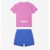 AC Milan kläder Barn 2023-24 Tredje Tröja Kortärmad (+ korta byxor)